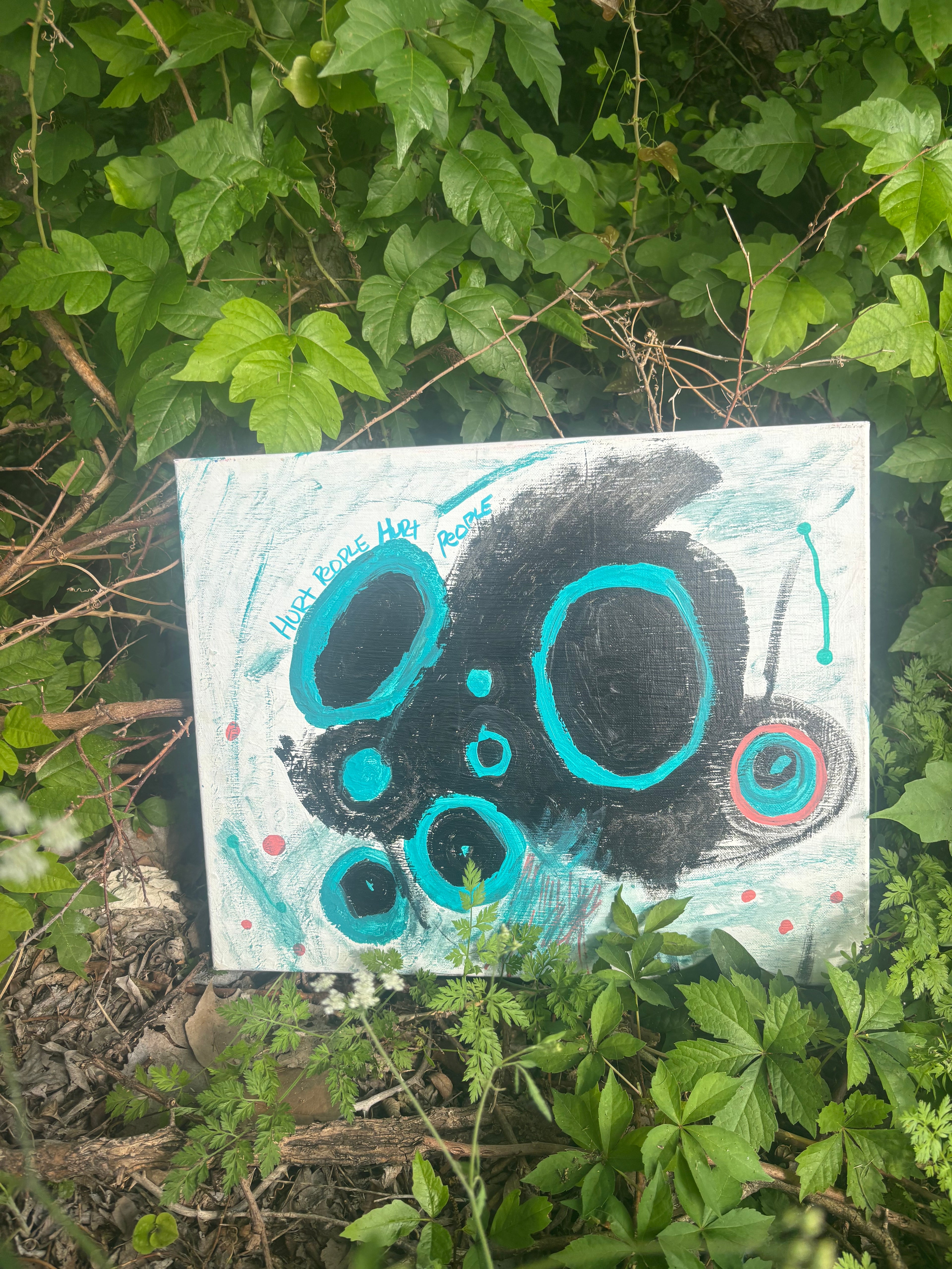 Hurt people hurt people (2026) original artwork by Alexander Gore