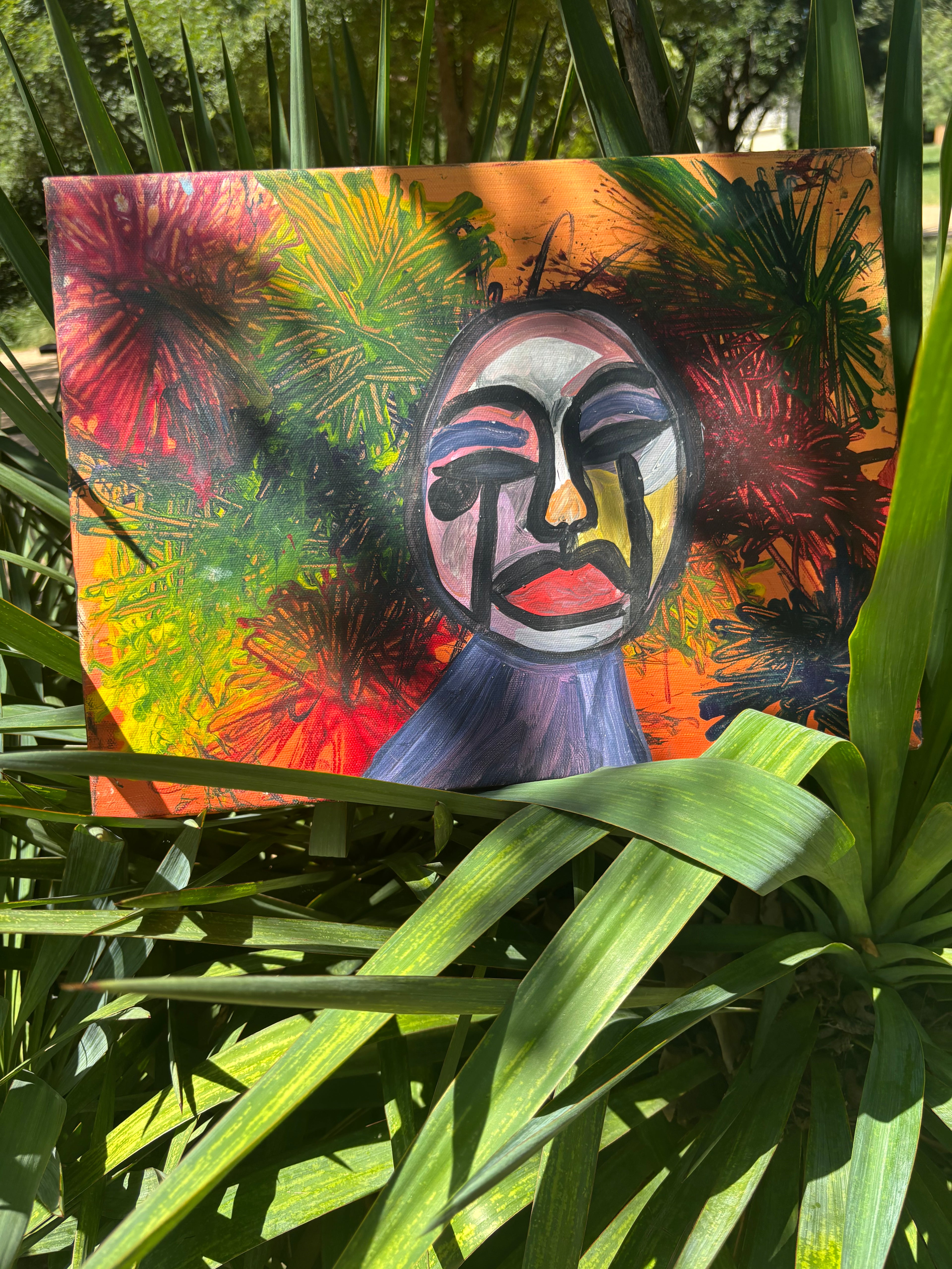 Again and again,(2023) original painting by Alexander Gore