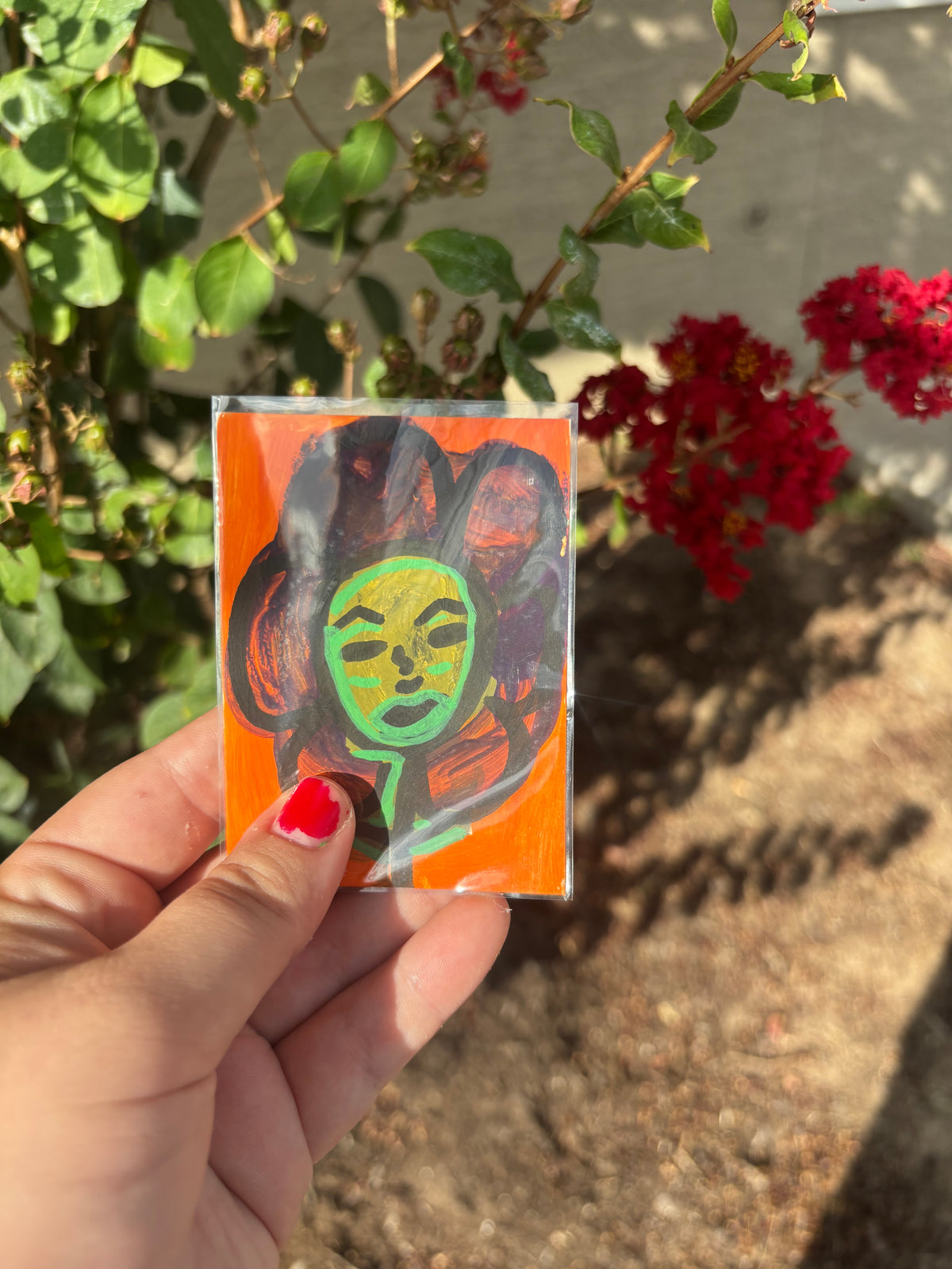 Floral aceo #6