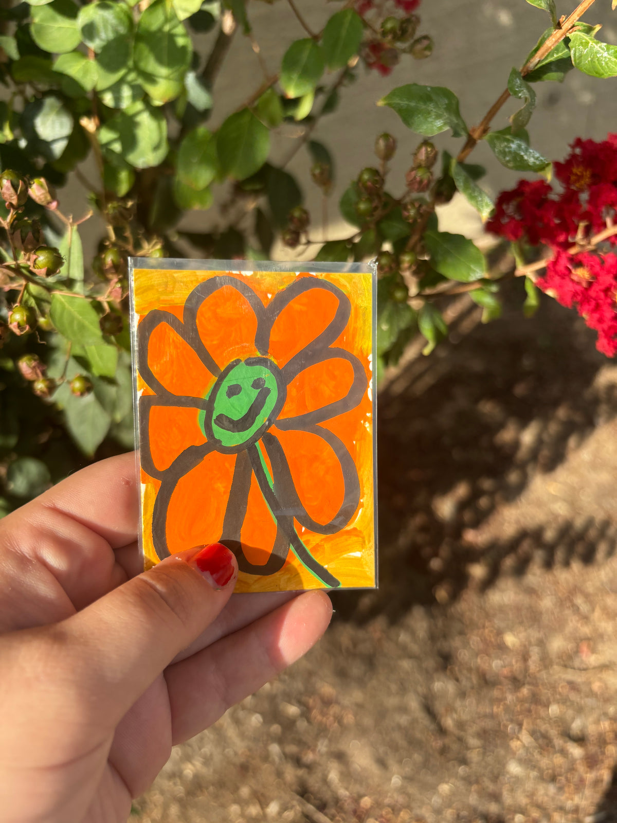 floral aceo #5