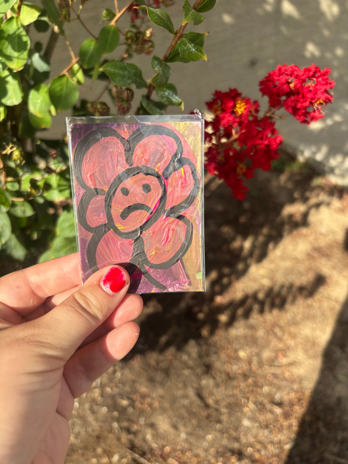 Floral aceo #8